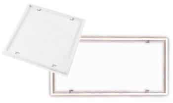 Close up product image of the T-LED Edge light in 2 sizes