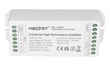 Click to get more information on 5-Channel High-Performance LED Amplifier