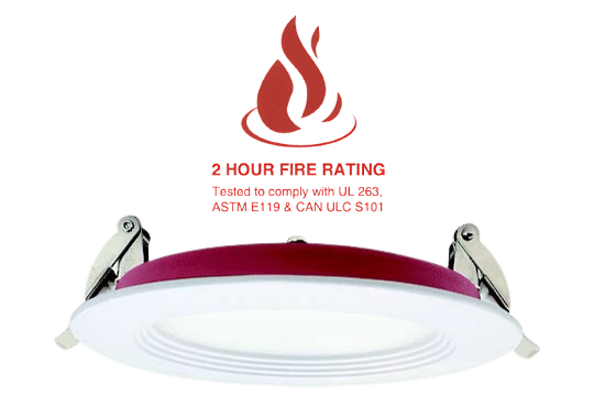 5CCT fire-rated regressed downlight 5CCT Fire Rated Regressed Downlight