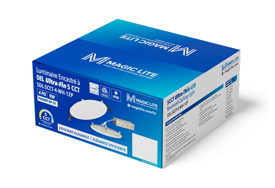 12 Pack_5CCT Ultra-Thin LED Recessed Ceiling Light 5CCT Ultra-Thin LED Recessed Ceiling Light