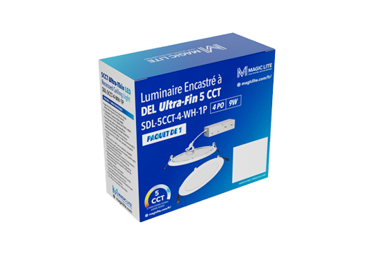 Single Pakc_5CCT Ultra-Thin LED Recessed Ceiling Light 5CCT Ultra-Thin LED Recessed Ceiling Light