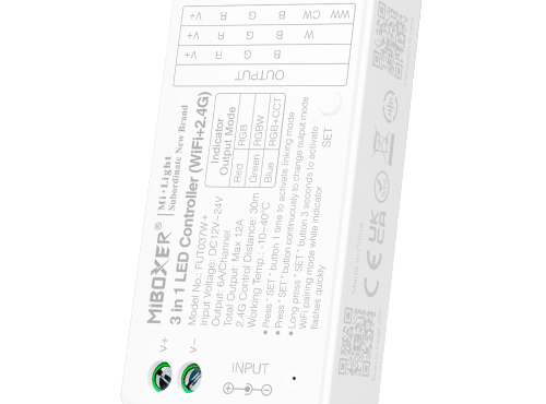 LED-Controller-3-in-1 RGB/RGBW CCT & Dimming Controllers